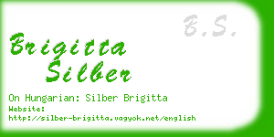 brigitta silber business card